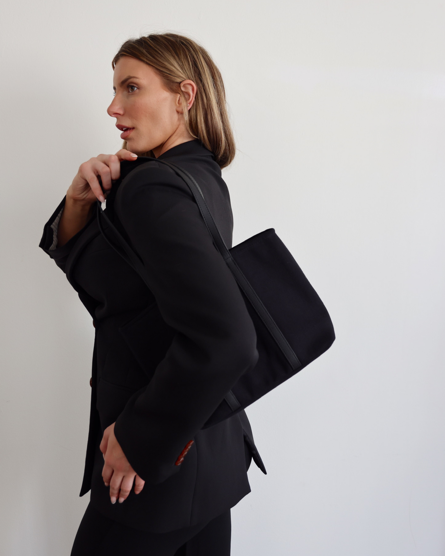 everyday tote - black
