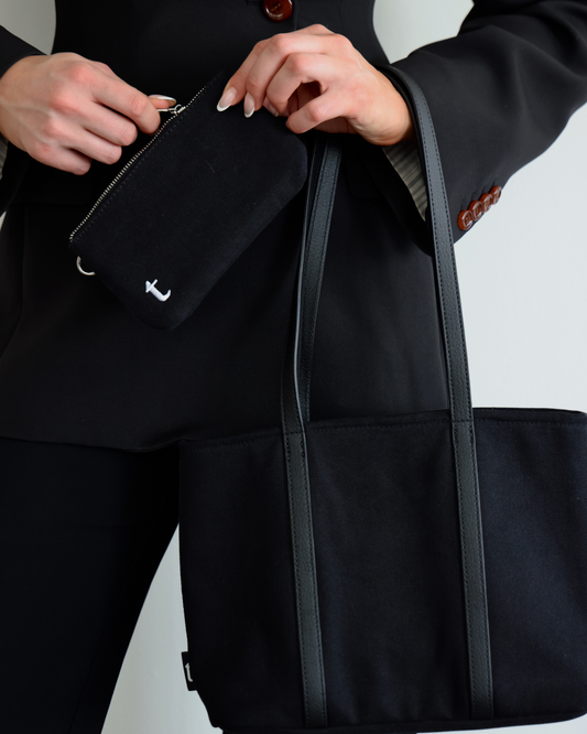 everyday tote - black