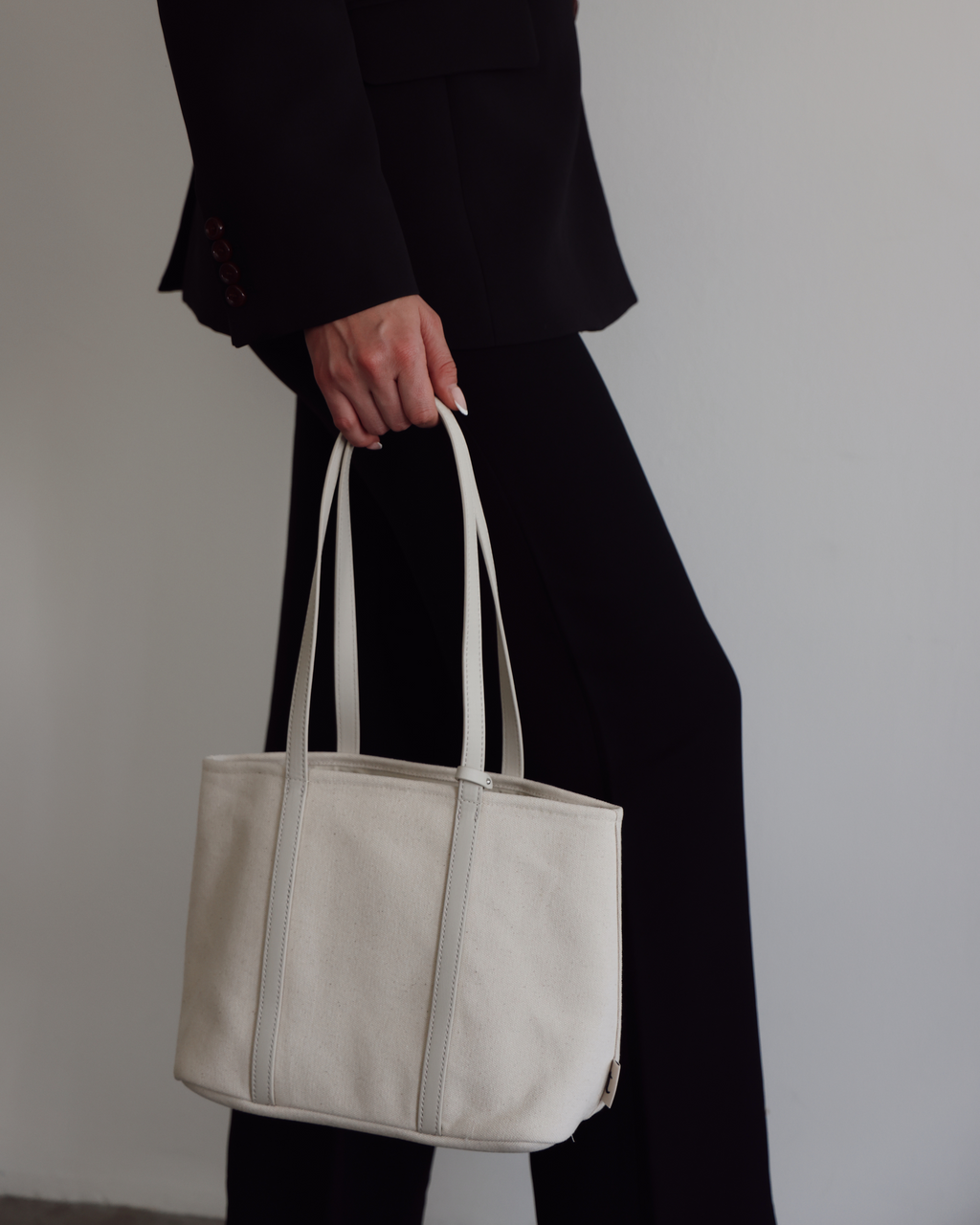 everyday tote - white